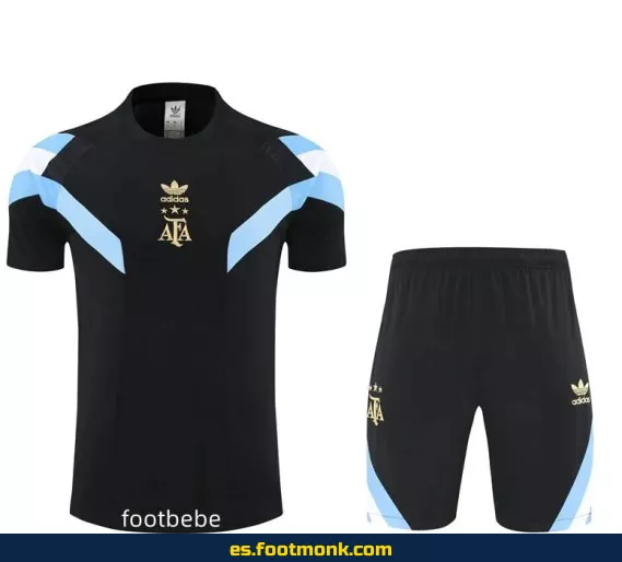 Camiseta Retro Argentina 2025-2026 Edición Especial - Negro Clásico