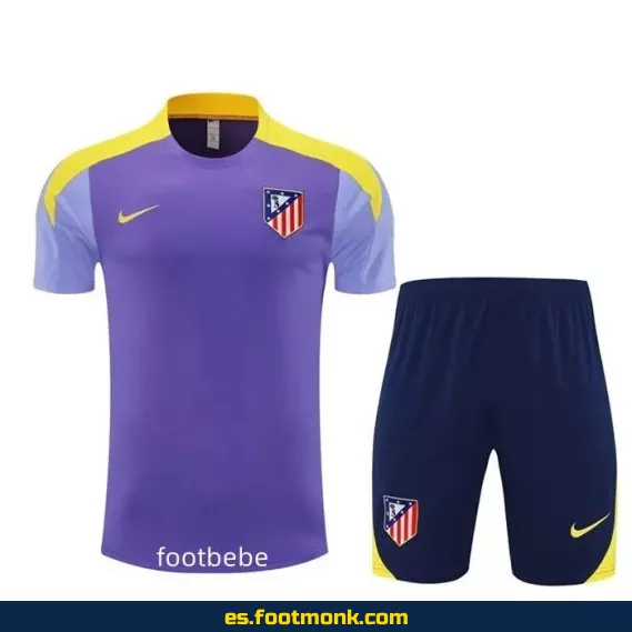 Camiseta Oficial del Atlético de Madrid 2025-2026 Edición Violeta – Equipación Completa
