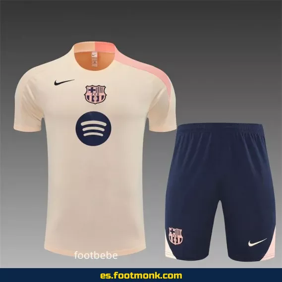 Camiseta Oficial FC Barcelona 2025-2026 Edición Especial Beige – Personalizada