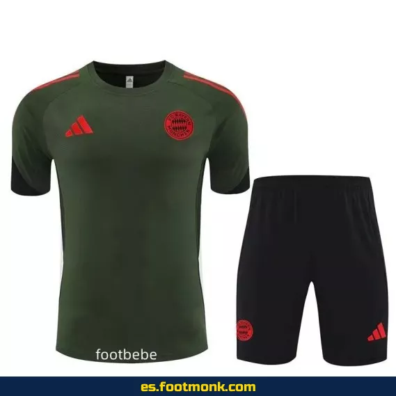Camiseta Oficial del Bayern Múnich 2025-2026 Verde Militar – Edición Especial