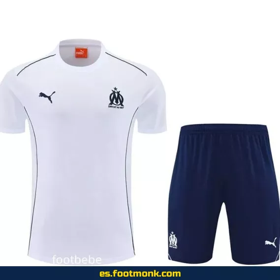 Camiseta Oficial del Olympique de Marseille 2025-2026 Edición Blanca – Colección Exclusiva