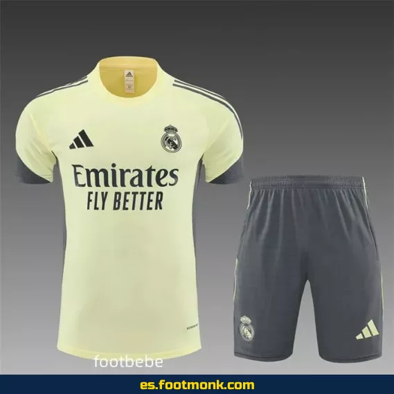 Camiseta Oficial Real Madrid 2025-2026 Edición Especial Amarilla – Colección Nueva Temporada