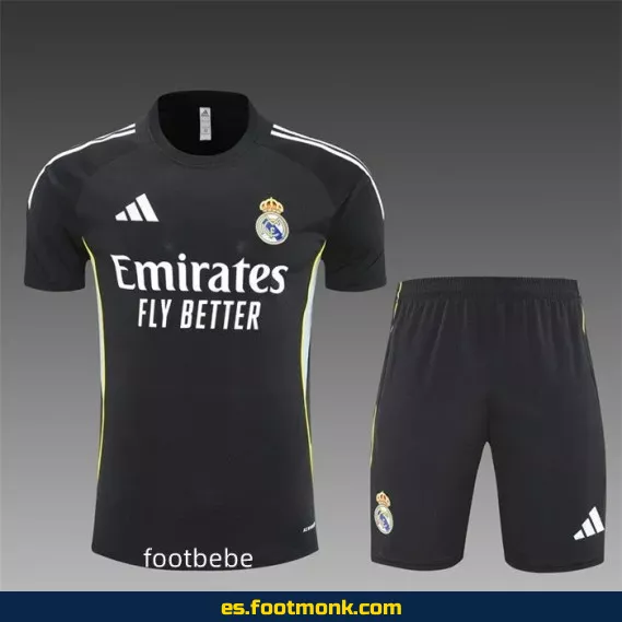 Camiseta Oficial Real Madrid 2025-2026 Negra - Edición Especial