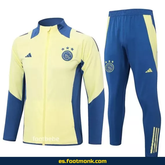 Camiseta Ajax 2024-2025 Edición Especial - Amarillo Claro - Conjunto Completo