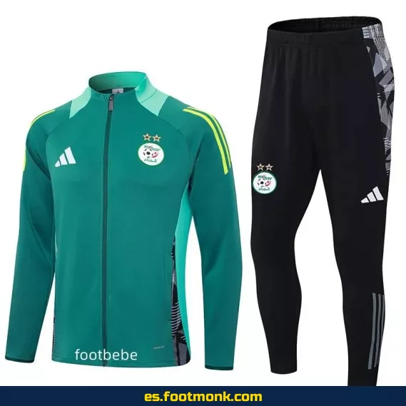 Chaquetón de la Selección de Argelia 2024-2025 Verde – Edición Especial
