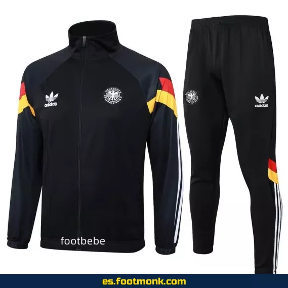 Chaquetón Alemania 2024-2025 Negro – Edición Oficial – Envío Rápido