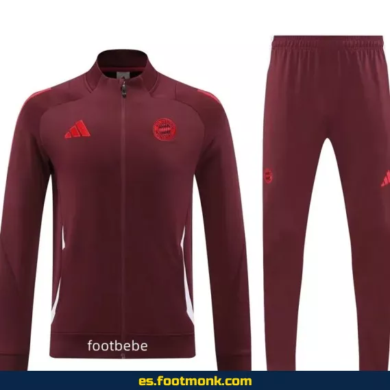 Camiseta Oficial Bayern Munich 2024-2025 Roja – Edición Especial para Adultos