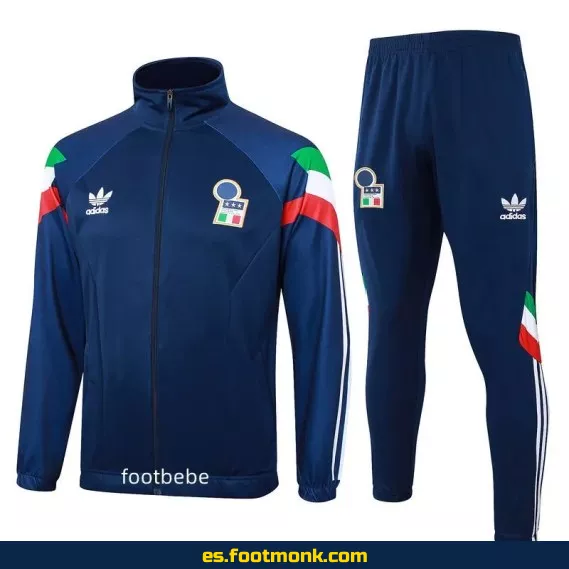 Camiseta de Fútbol Italia 2024-2025 Azul – Edición Especial – Conjunto Completo