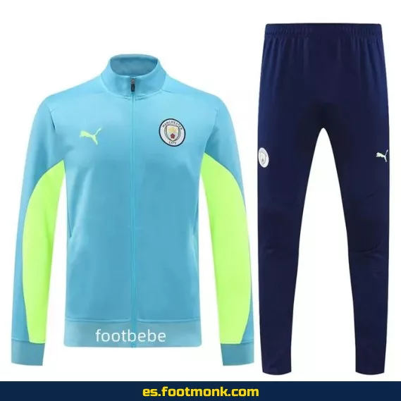 Chaqueta Manchester City 2024-2025 Azul – Camiseta Oficial de Fútbol