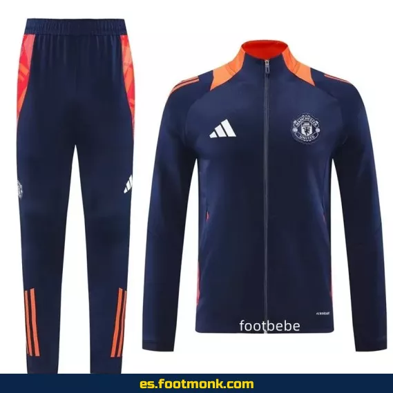 Camiseta Oficial Manchester United 2024-2025 Azul Rey – Edición Especial