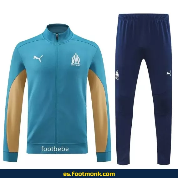 Camiseta Olympique de Marseille 2024-2025 Azul y Amarilla – Edición Oficial