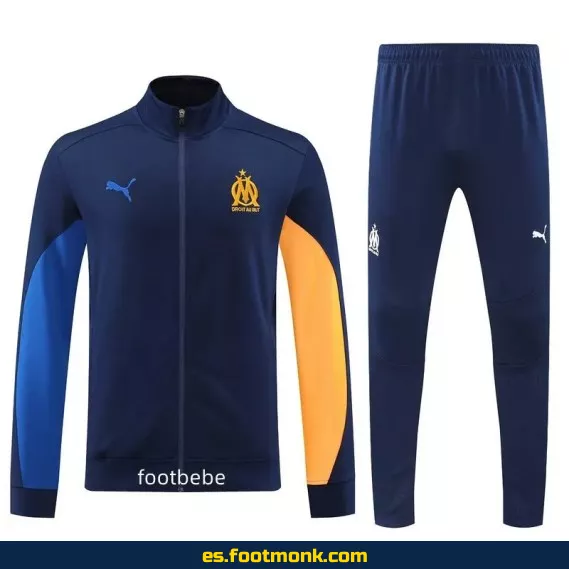Camiseta Oficial del Olympique de Marseille 2024-2025 Azul Rey – Edición Especial
