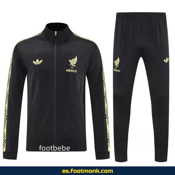 Chaquetón México 2025-2026 Negro – Edición Especial – Camisetas de Fútbol Oficiales