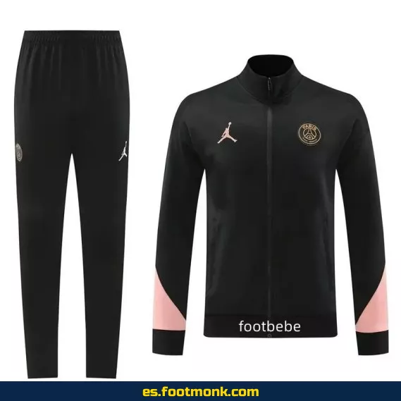 Chaqueta PSG 2024-2025 Negra y Rosa – Edición Oficial – Envío Rápido