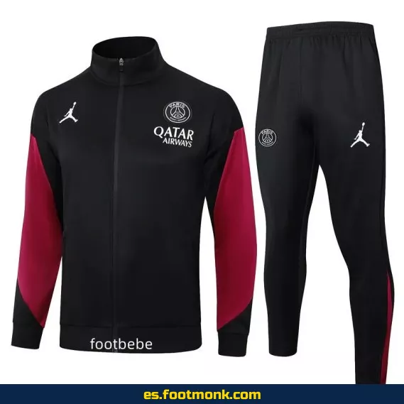 Chaqueta PSG Jordan 2024-2025 Hombre Negro - Edición Especial - Camisetas de Fútbol Oficiales