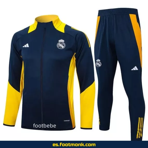 Camiseta Real Madrid 2024-2025 Edición Especial Azul y Amarillo – Oficial y Personalizada