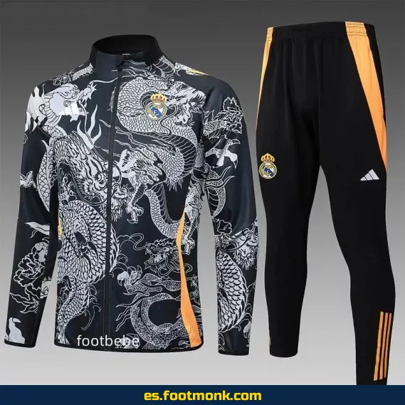 Camiseta Real Madrid 2024-2025 Edición Dragón Gris – Equipación Oficial