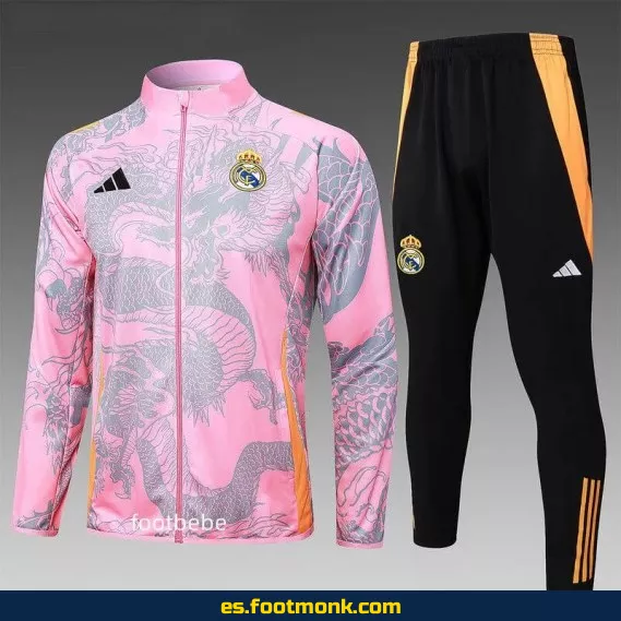 Camiseta Real Madrid 2024-2025 Edición Especial Dragon Rose – Equipación Oficial