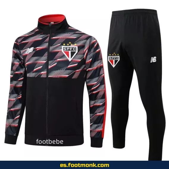 Camiseta de fútbol São Paulo 2024-2025 Hombre Negro - Edición Oficial