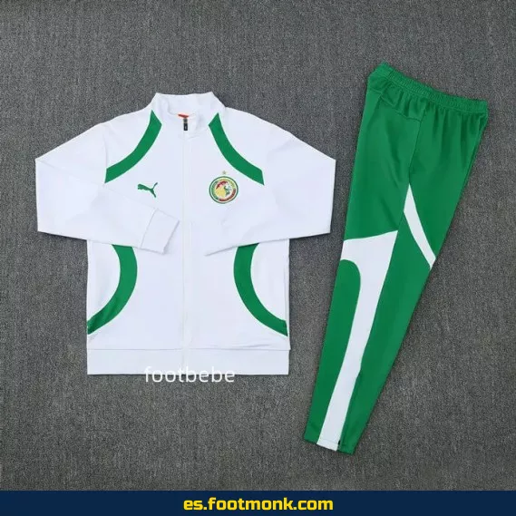 Camiseta oficial de la selección de Senegal 2025-2026 - Edición blanca