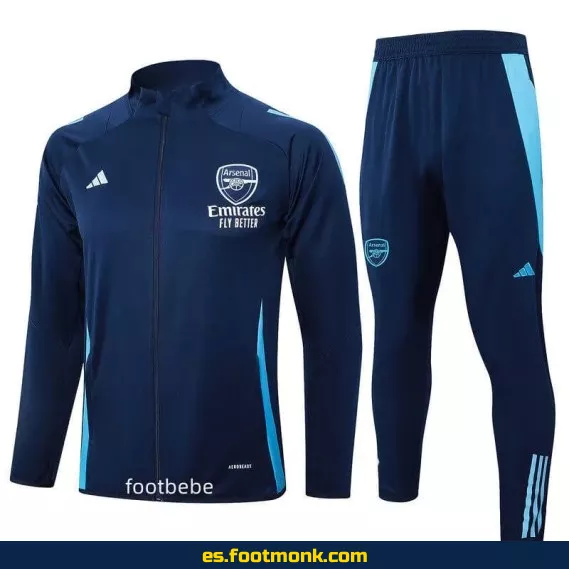 Camiseta Oficial Arsenal 2024-2025 Hombre - Azul Rey | Edición Nueva Temporada | Envío a Domicilio