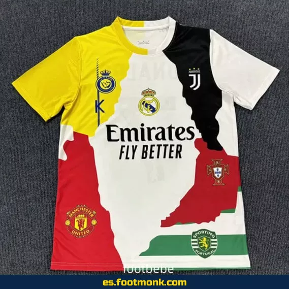 Camiseta Oficial CR7 2025 - Combinación de Clubes | Edición Especial
