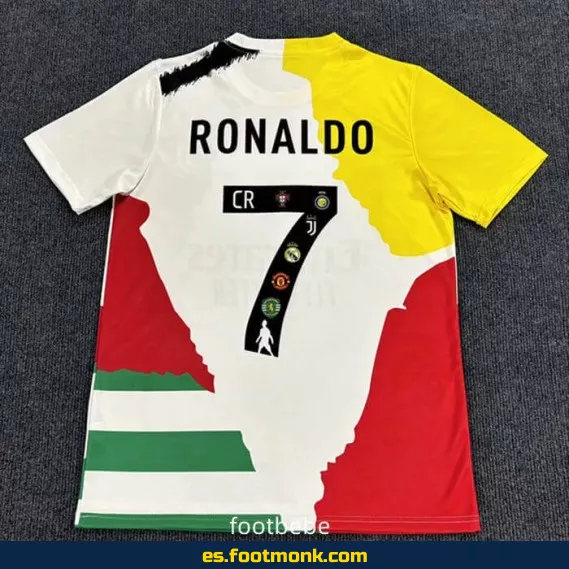 Camiseta Oficial CR7 2025 - Combinación de Clubes | Edición Especial