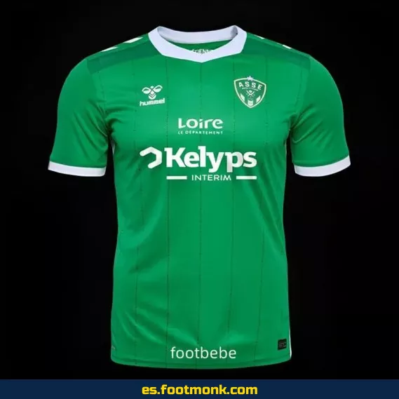 Camiseta Oficial A.S. Saint-Étienne 2024-2025 Local Verde – Edición Nueva Temporada