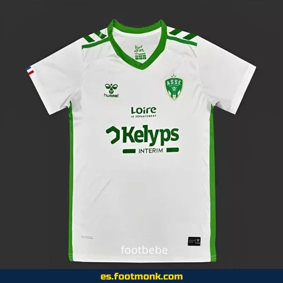 Camiseta Exterior A.S. Saint-Étienne 2024-2025 Blanca – Edición Oficial