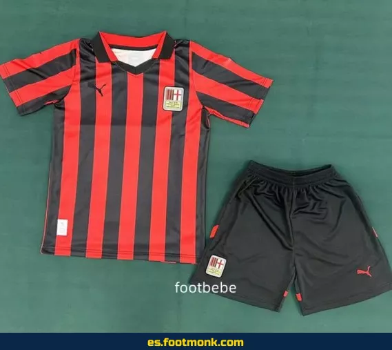 Camiseta Retro AC Milan Infantil 2024 - 125 Aniversario - Edición Especial