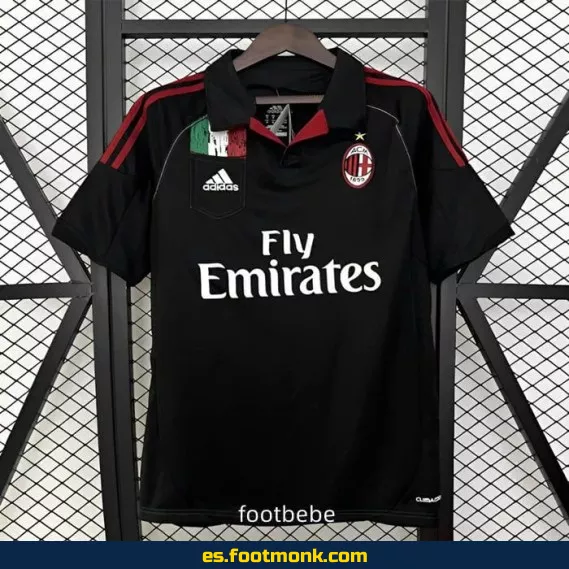 Camiseta AC Milan Vintage 2012-2013 Tercera Equipación - Edición Retro