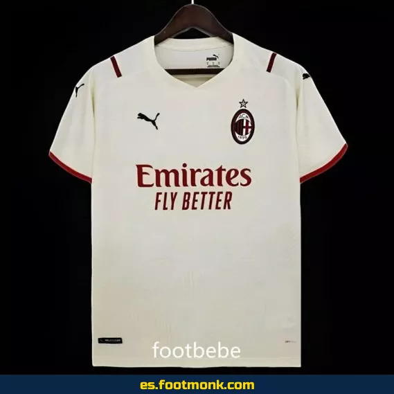 Camiseta AC Milan Vintage 2021-2022 Exterior - Edición Especial - Réplica Oficial