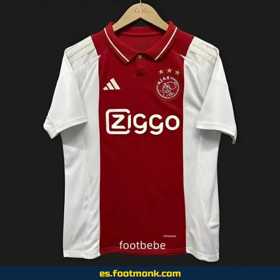 Camiseta Oficial Ajax 2024-2025 Local - Edición Nueva Temporada