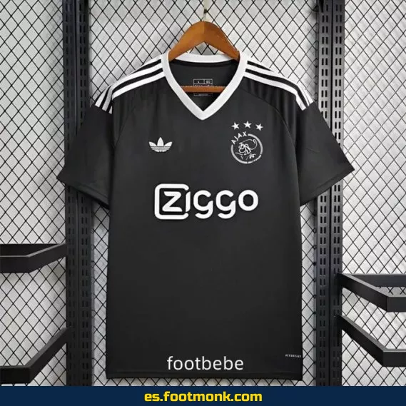 Camiseta de Entrenamiento Ajax 2024-2025 Negra – Oficial