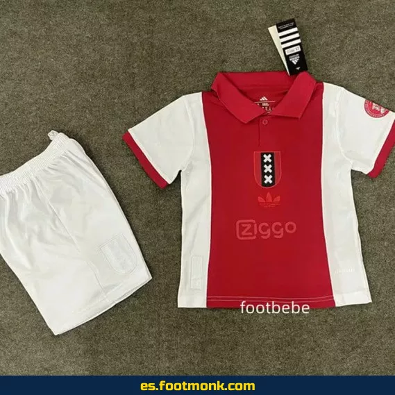Camiseta Ajax Niños 2025 - Edición Aniversario 125 Años