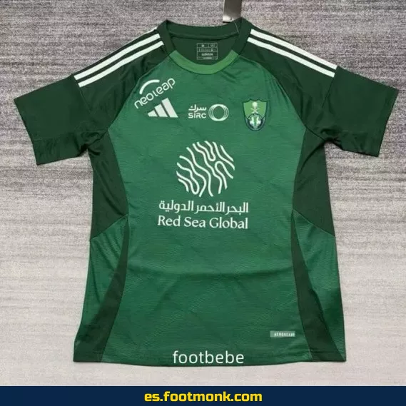 Camiseta Oficial Al-Ahli Saudi 2024-2025 Verde – Edición Nueva Temporada