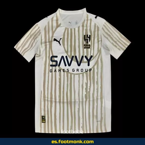 Camiseta Oficial Al-Hilal Saudi 2025-2026 Blanca Roto - Edición Especial