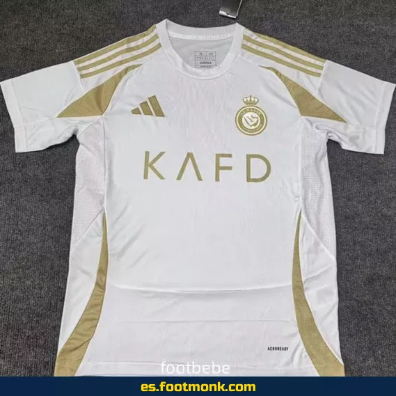 Camiseta Al-Nassr 2024-2025 Tercera Equipación Blanca – Edición Oficial