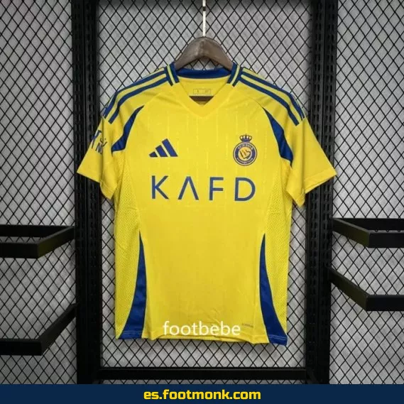 Camiseta Al-Nassr 2024-2025 Local Amarilla - Edición Oficial - Envío a Domicilio
