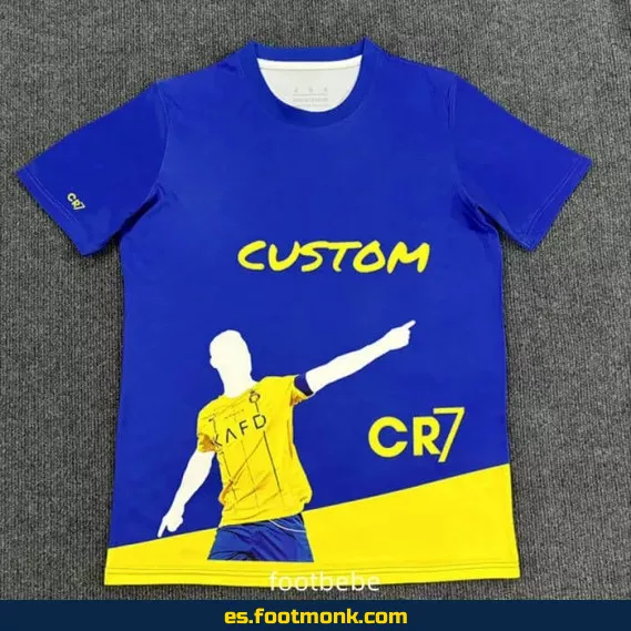 Camiseta Oficial Al-Nassr 2025-2026 CR7 Edición Especial – Réplica de Fútbol