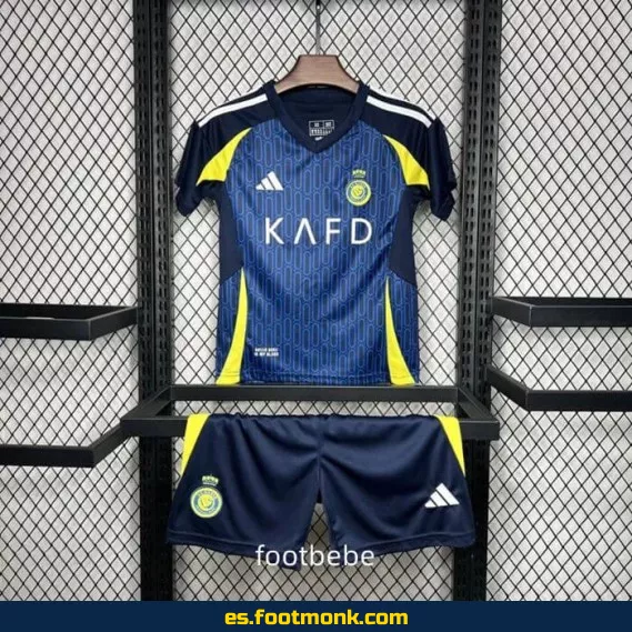 Camiseta Oficial Al-Nassr Niños 2024-2025 - Tercera Equipación