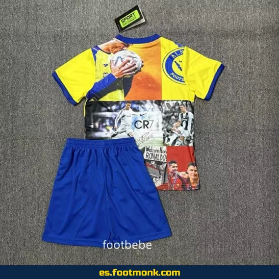 Camiseta Oficial Al-Nassr Niños 2025-2026 CR7 Edición Especial – Compra Online