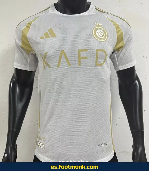 Camiseta Al-Nassr Tercera Equipación 2024-2025 Blanca – Edición Oficial
