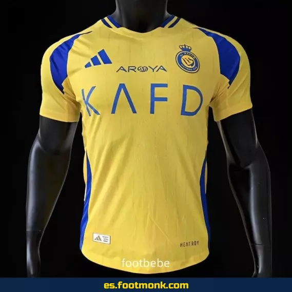 Camiseta Oficial Al-Nassr Local 2024-2025 - Edición Amarilla - Compra Online