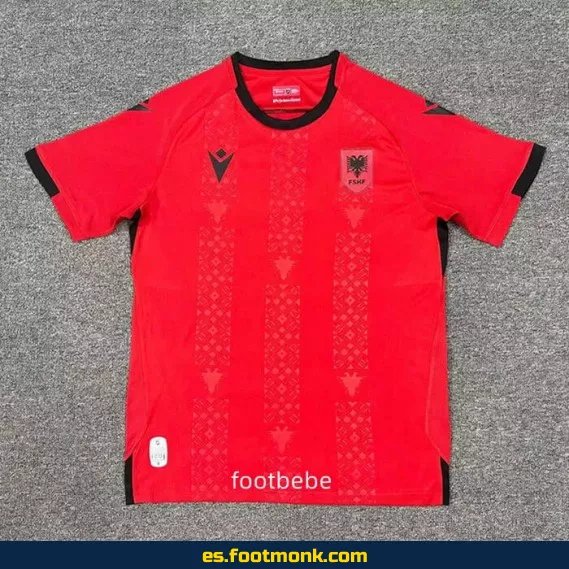 Camiseta Albania 2024-2025 Local Roja - Edición Oficial