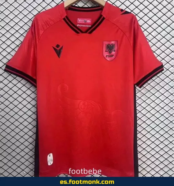 Camiseta Albania 2025-2026 Local Roja – Edición Oficial