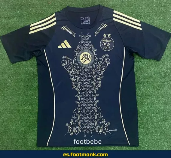 Camiseta de la Selección de Argelia 2024-2025 Negra Edición Especial
