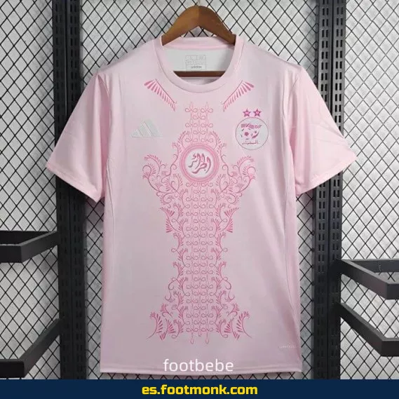 Camiseta de Fútbol Argelia 2024-2025 Rosa Edición Especial – Colección Limitada