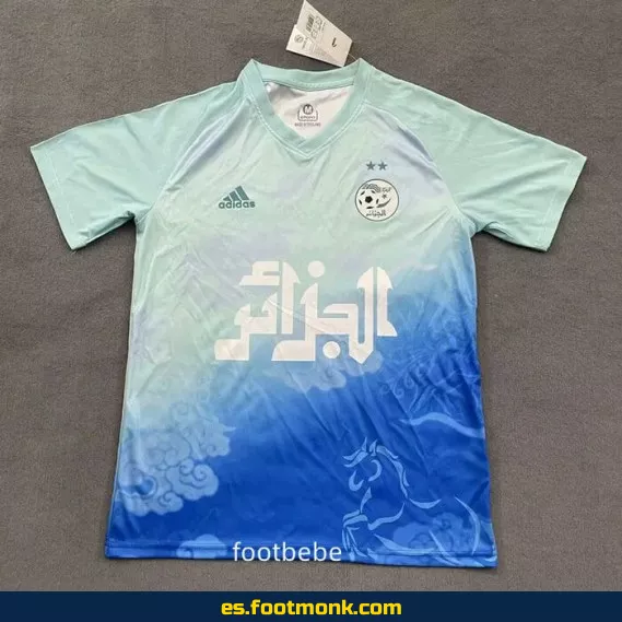 Camiseta de Entrenamiento de la Selección de Argelia 2025-2026 – Edición Especial Azul