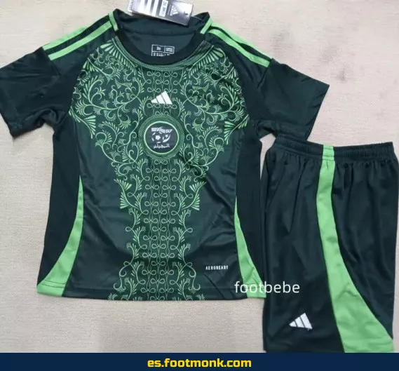 Camiseta de fútbol infantil Argelia 2024-2025 - Edición exterior
